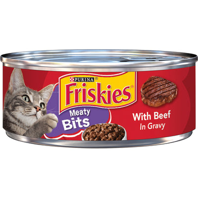 PURINA Friskies Prime Filets With Beef In Gravy Wet Cat Food 156g - PetYard