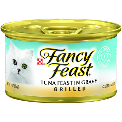 PURINA FANCY FEAST Grilled Tuna Wet Cat Food 85g - PetYard