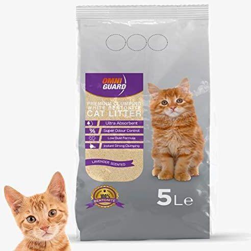 Omni guard Cat Litter 5L (Soap/BabyPowder/Lavander) - PetYard