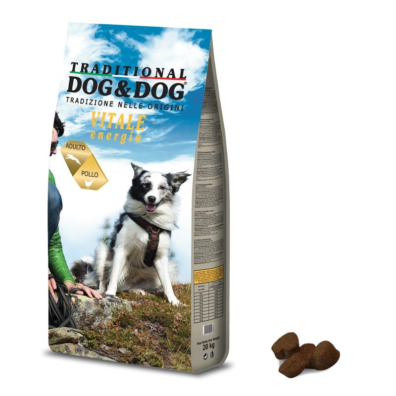 Dog & Dog Dry Food with Chicken for Adult Dogs 10KG - PetYard