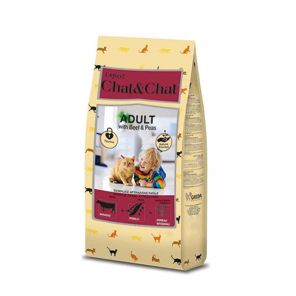 Expert Chat & Chat Adult Cat Food ًWith Beef & Peas 900 g - PetYard