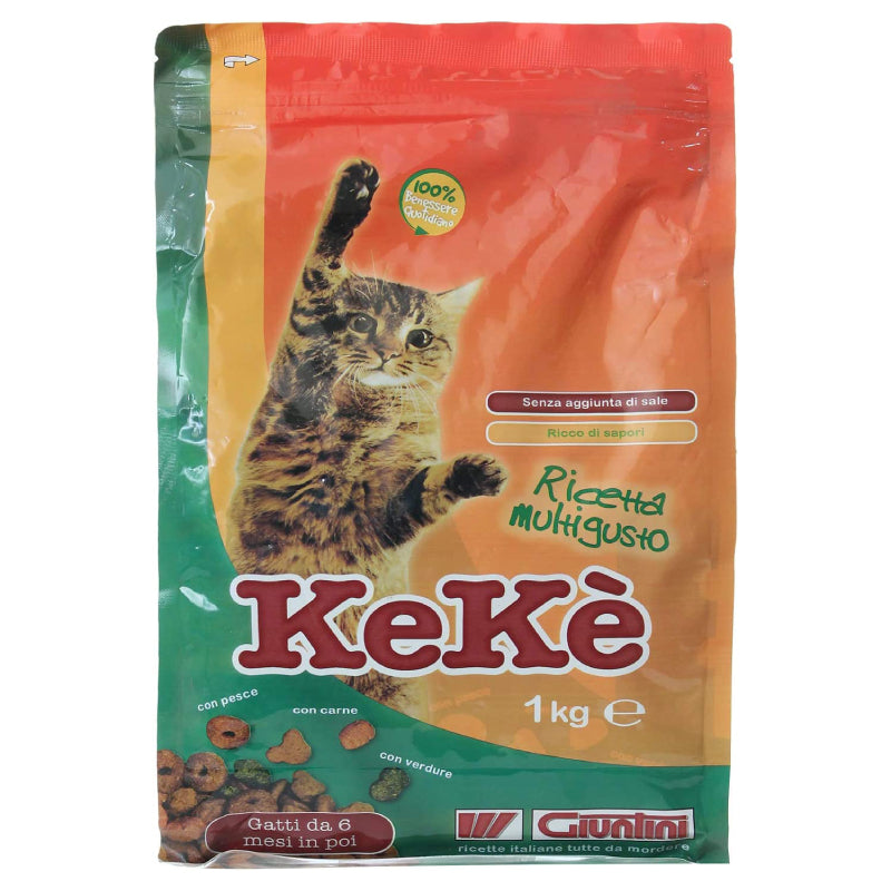 Keke Multigusto Cat Dry Food 1 Kg - PetYard