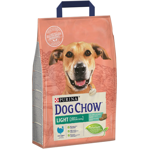 PURINA DOG CHOW LIGHT ADULT (1+) W/ TURKEY 2.5KG - PetYard