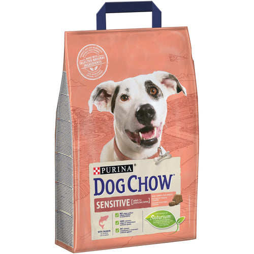 PURINA DOG CHOW SENSITIVE adult 1+ WITH SALMON 2.5KG - PetYard