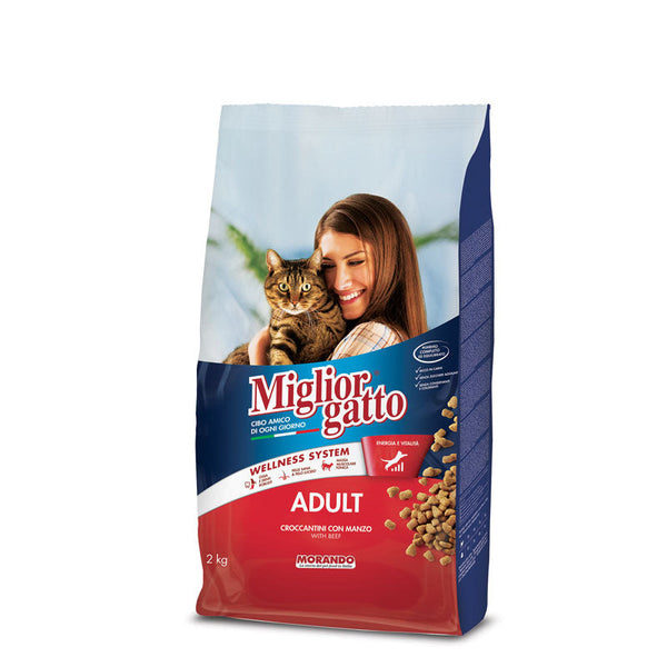 Miglior Gatto Cat Dryfood With Beef 2kg - PetYard