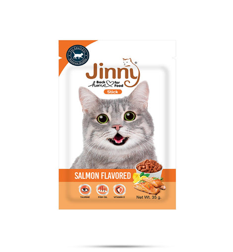 Jinny cat treat salmon flavored - PetYard