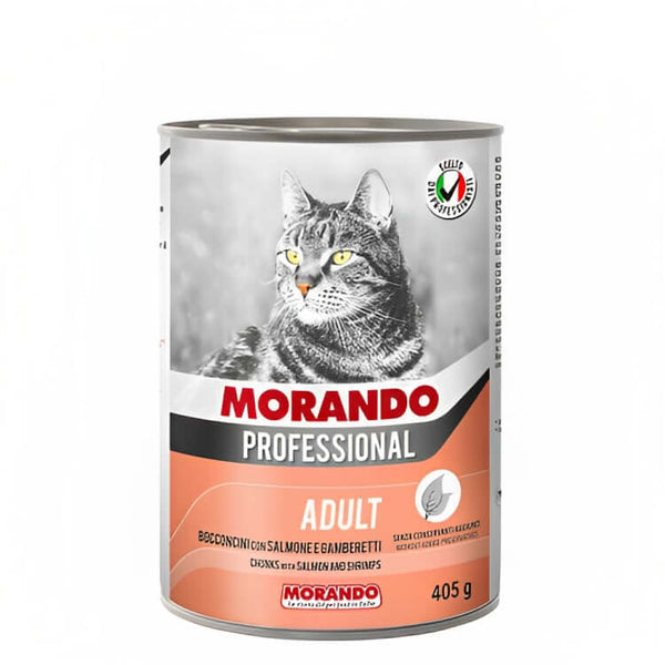 morando professional cat chunks 405g with salmon &Shrimp - PetYard