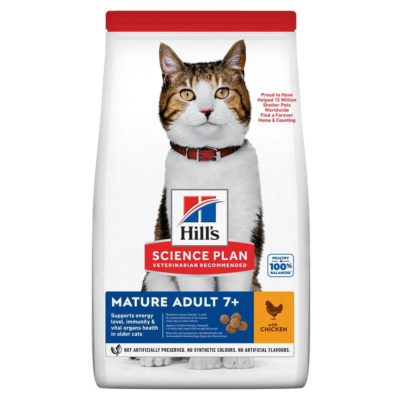 Hill's Science Diet Mature Cats +7 - PetYard